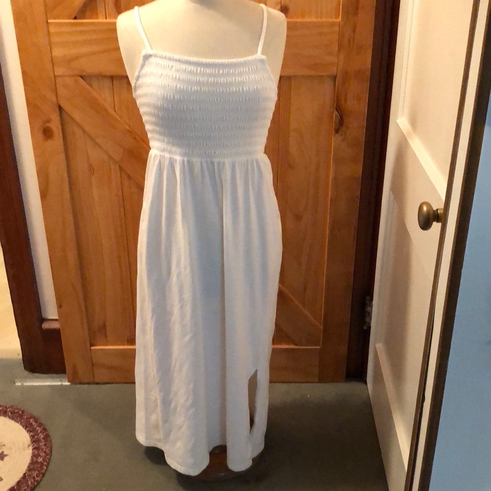 Old Navy Sundress size S. Ptp unstretched 15” Length 49” with adjustable straps